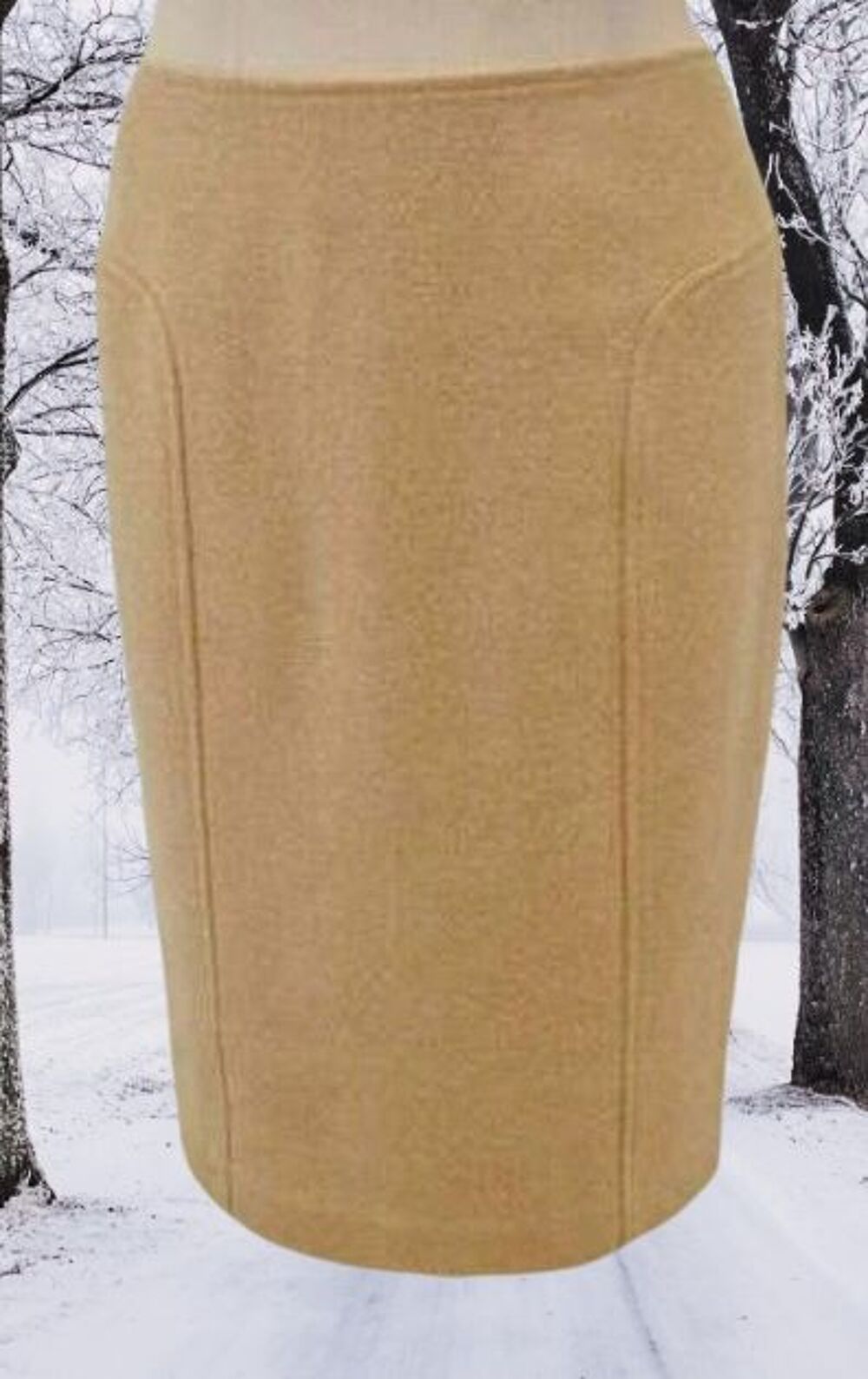 ETCETERA - NEW - TAILLEUR FEMME 3P LAINE SABLE GRANIT&Eacute; 38/40 Vêtements