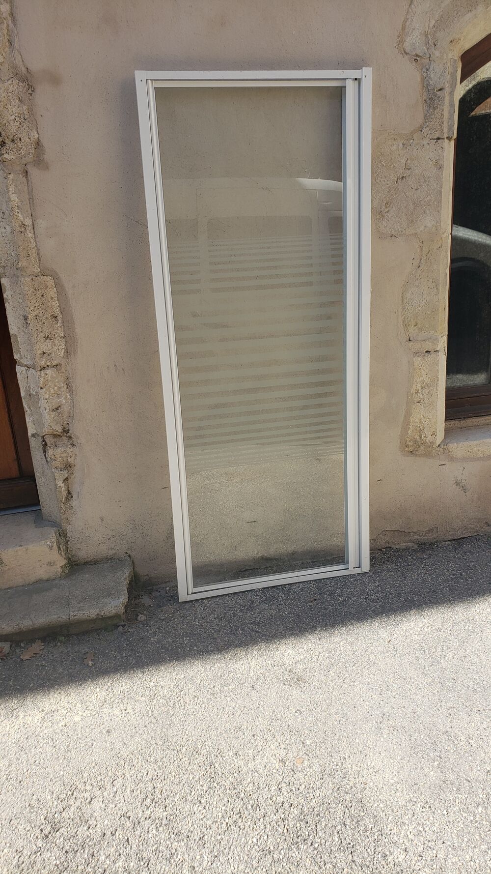 porte vitr&eacute;e sdb Bricolage
