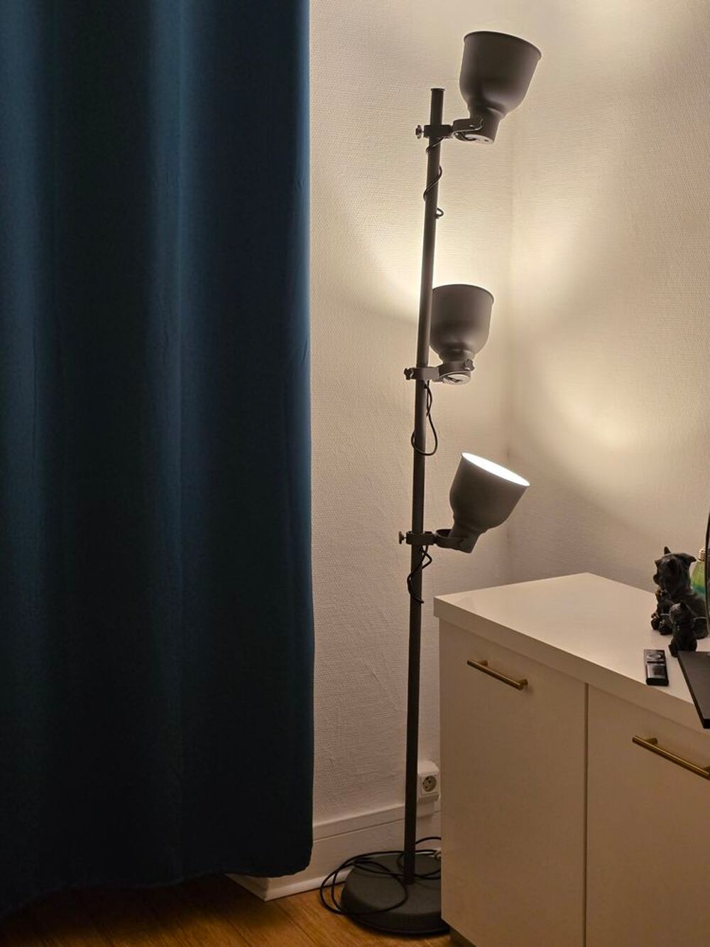 Lampe "cin&eacute;ma" 3 projecteurs r&eacute;glables Décoration