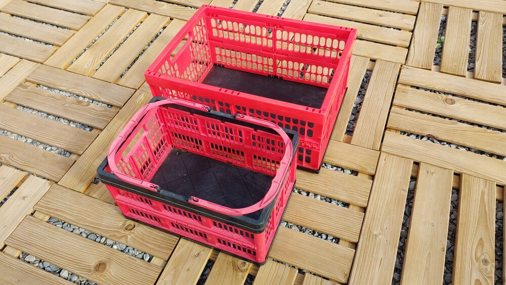 Caisses Pliables de Rangement &amp; Transport - Lot de 2 Bricolage