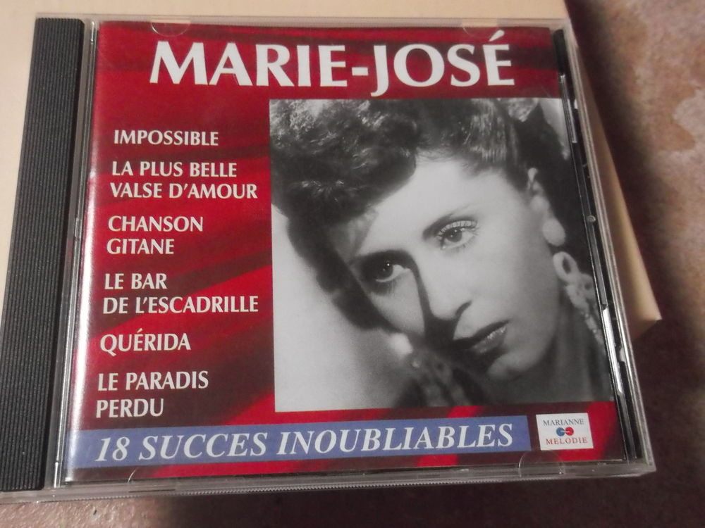 marie-jos&eacute; CD et vinyles