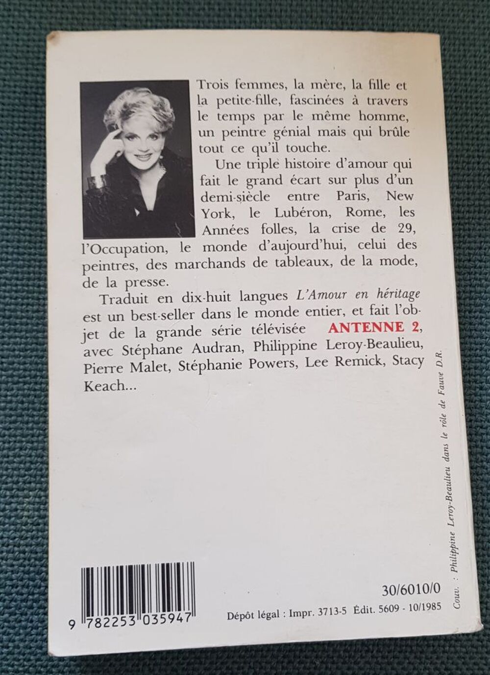 L'amour en h&eacute;ritage de Judith Krantz Livres et BD
