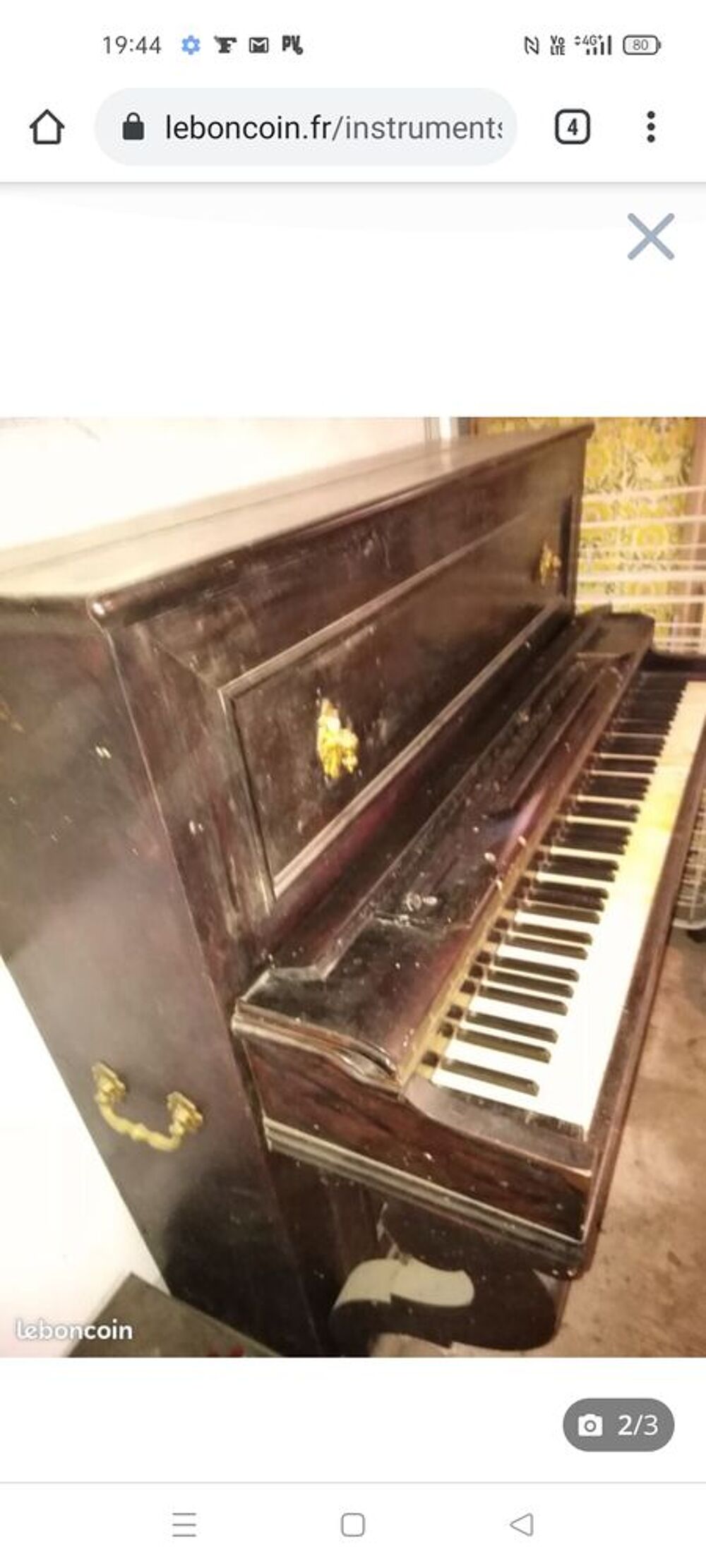 Piano Instruments de musique