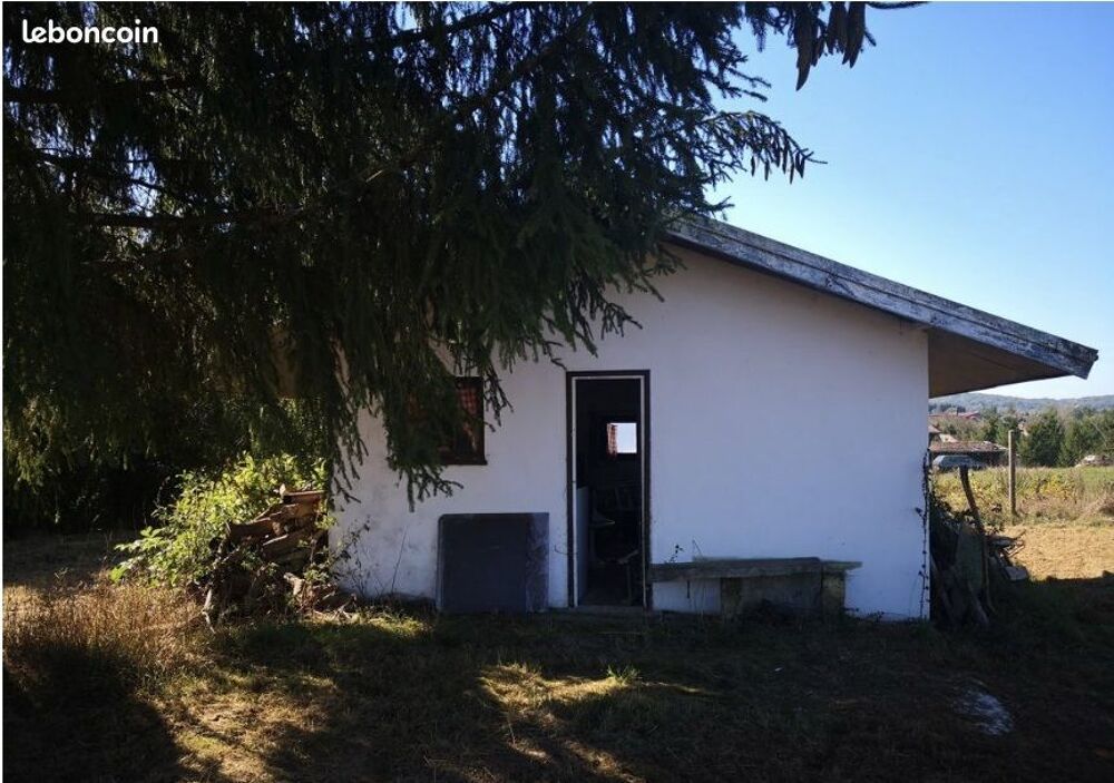 Location Terrain verger 4400 clôturé bio avec  abri de jardin de 25m2 en dur Amblans-et-velotte