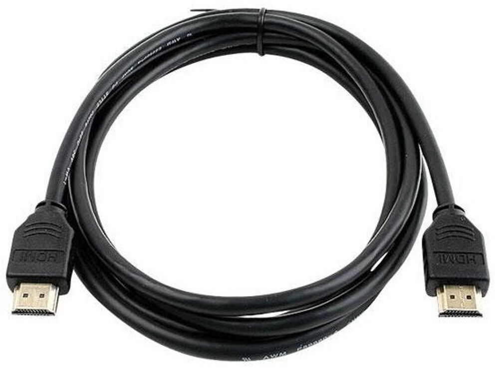 C&acirc;ble HDMI m&acirc;le-m&acirc;le contact dor&eacute; longueur 2 m&egrave;tres NEUF
Photos/Video/TV