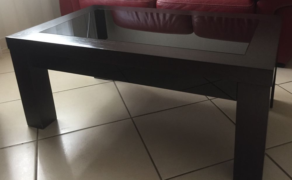 Table basse en weng&eacute; Meubles