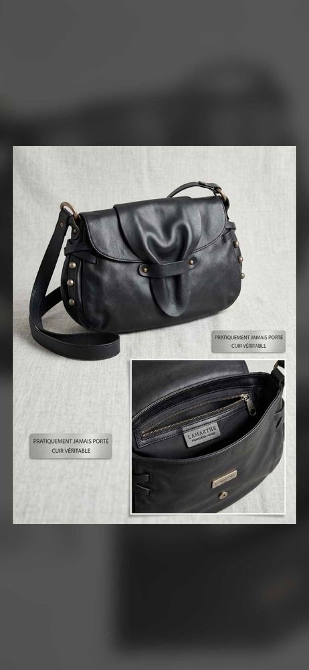 Sac &agrave; main LAMARTHE Maroquinerie