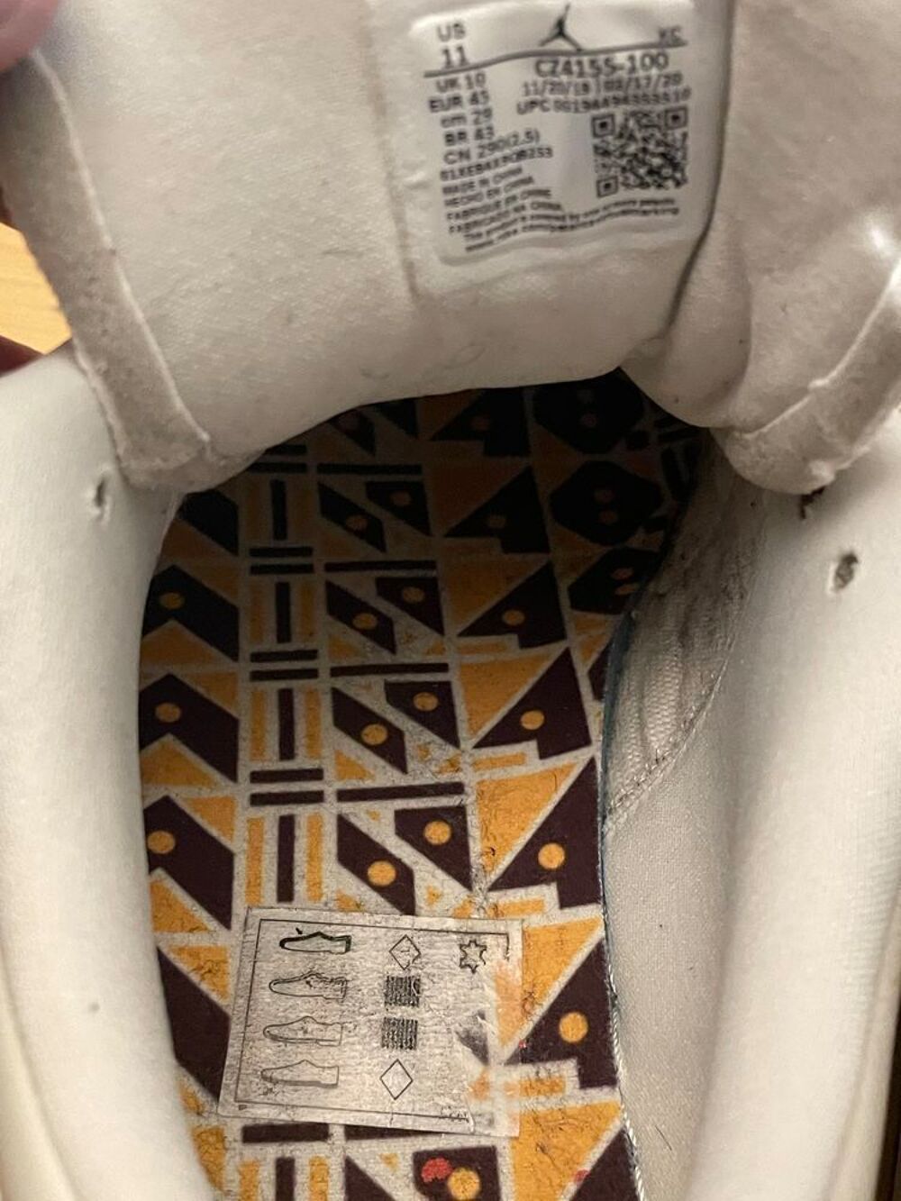 Air Jordan 1 pointure 45 Chaussures