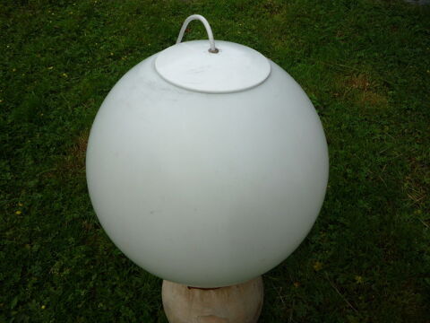 Suspension boule de verre opaque/sphère/luminaire/plafonnier 45 Castres (81)