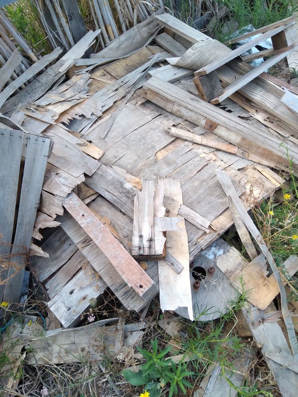 bois de palettes Jardin