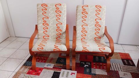 2 fauteuils beige/orange 99 Montpellier (34)