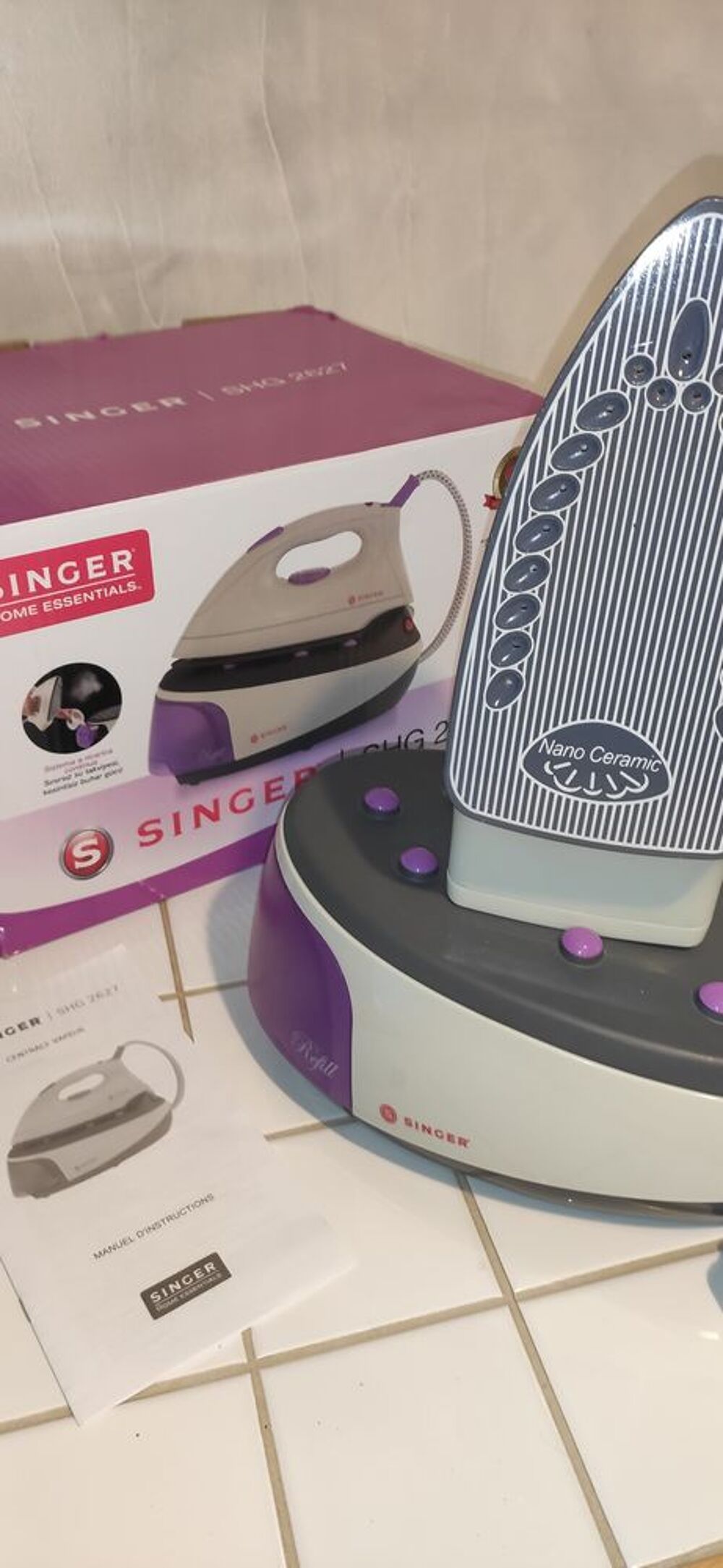 CENTRAL VAPEUR SINGER (double emploie) Electroménager