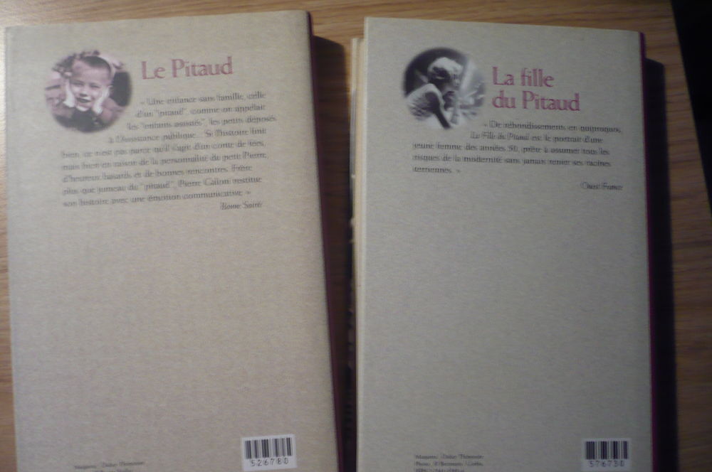Lot 2 livres LE PITAUD + LA FILLE DU PITAUD de Pierre GALON Livres et BD