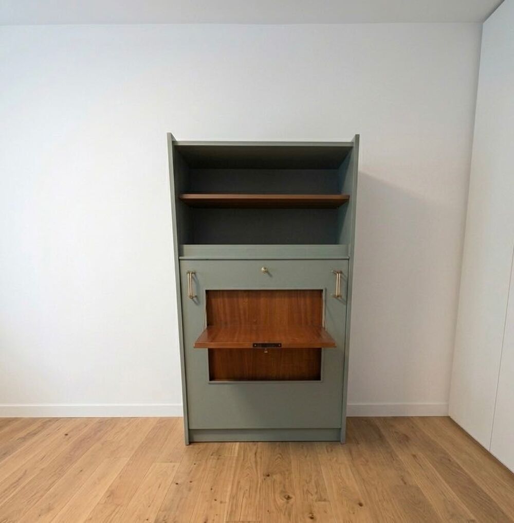 Lit escamotable / pliable avec bureau + matelas inclu Meubles