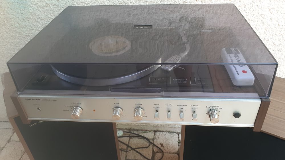 Platine vinyle Pioneer Vintage C-4500 et ses HP Pioneer Audio et hifi