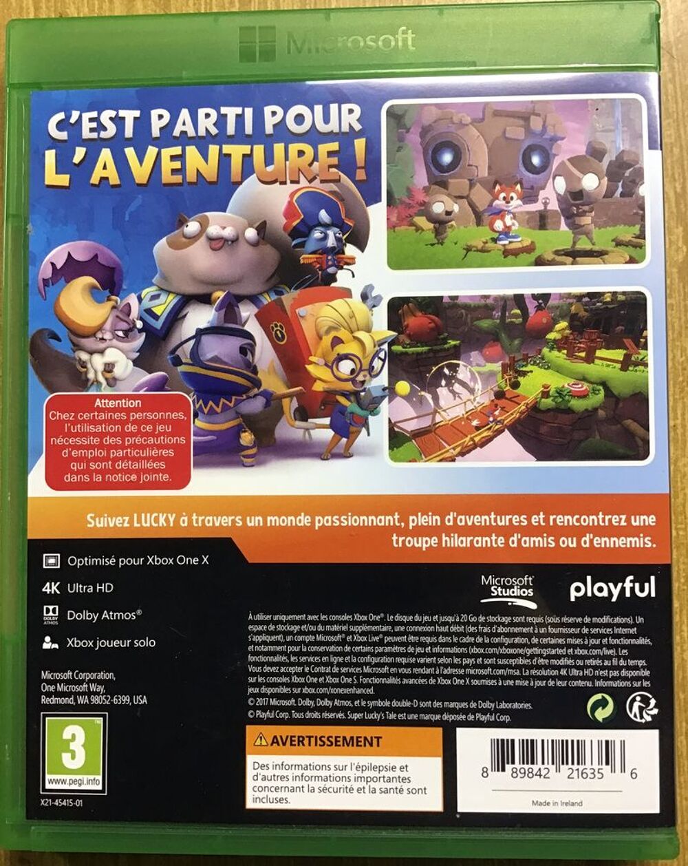 Super Lucky Tale Xbox One Consoles et jeux vidéos