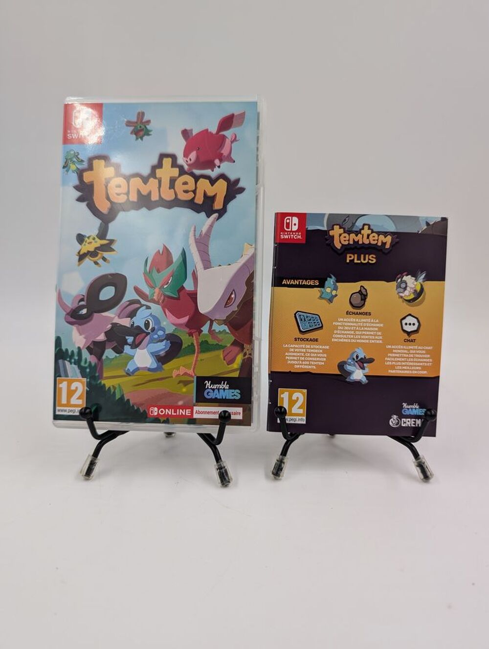 Jeu Nintendo Switch Temtem en boite, complet Consoles et jeux vidéos