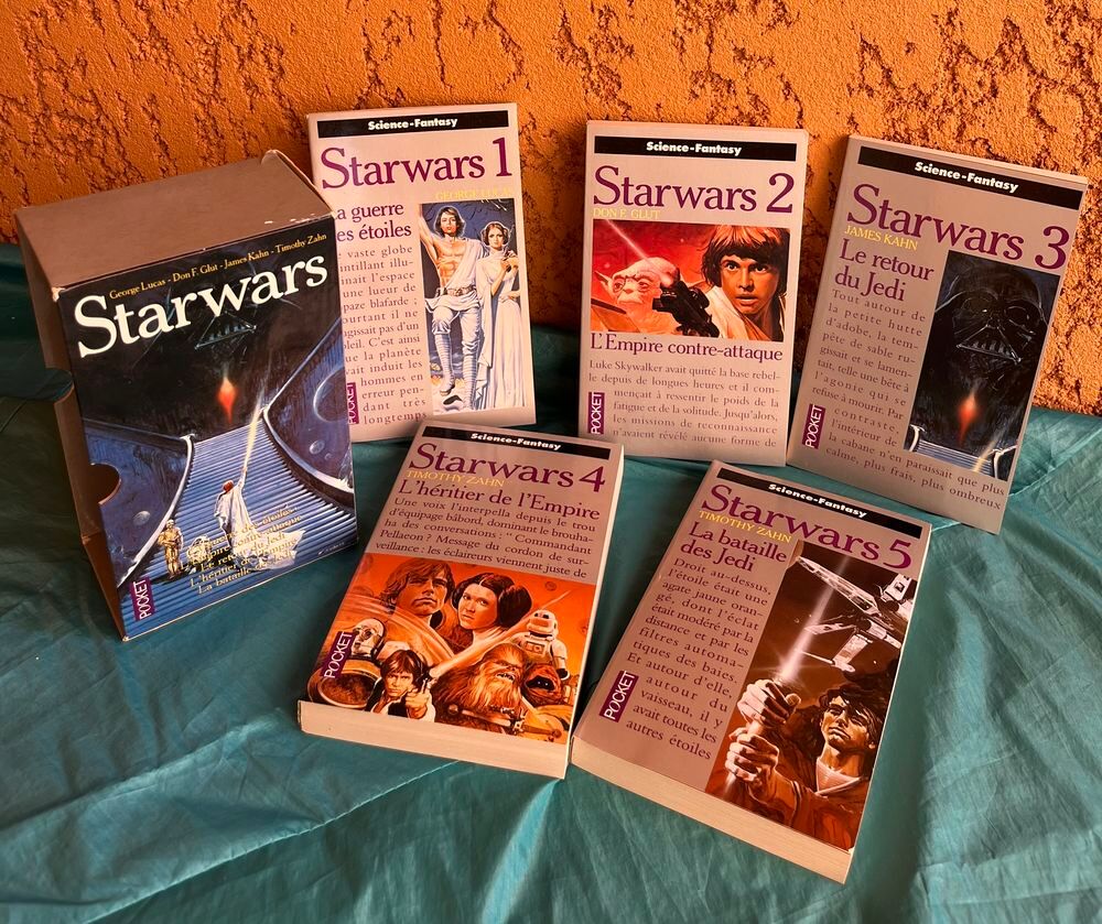 STAR WARS coffret tomes : 1-2-3-4-5 Livres et BD