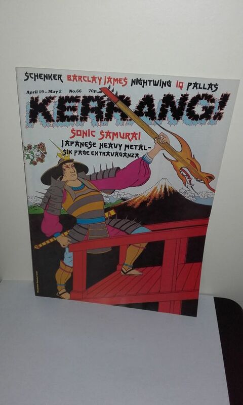 Kerrang N�66 - April 19 1984 (UK Magazine) avec Motley Crue 35 Angers (49)