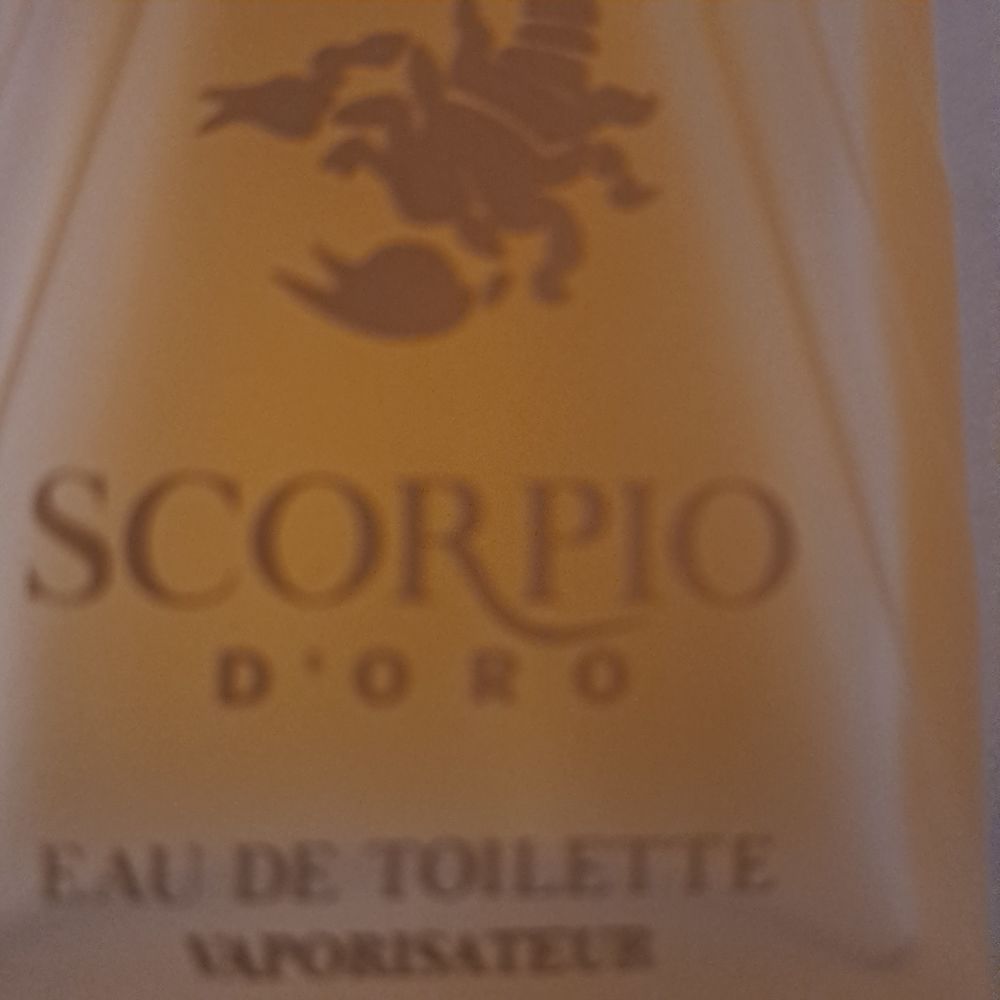 Parfum scorpio doro eau de toilette 75ml 