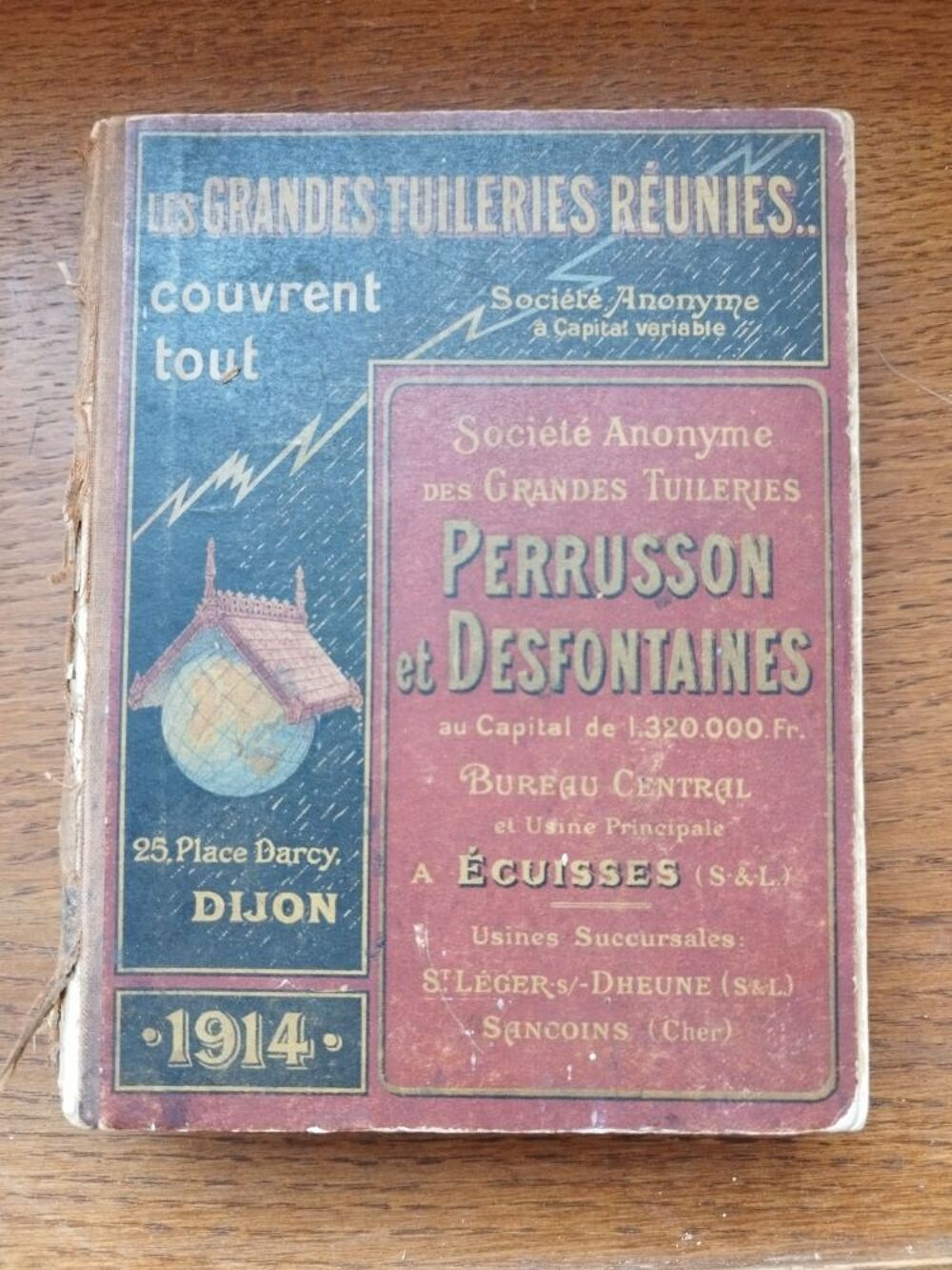 ancien catalogue Grandes tuileries Perrusson et Desfontaines Livres et BD