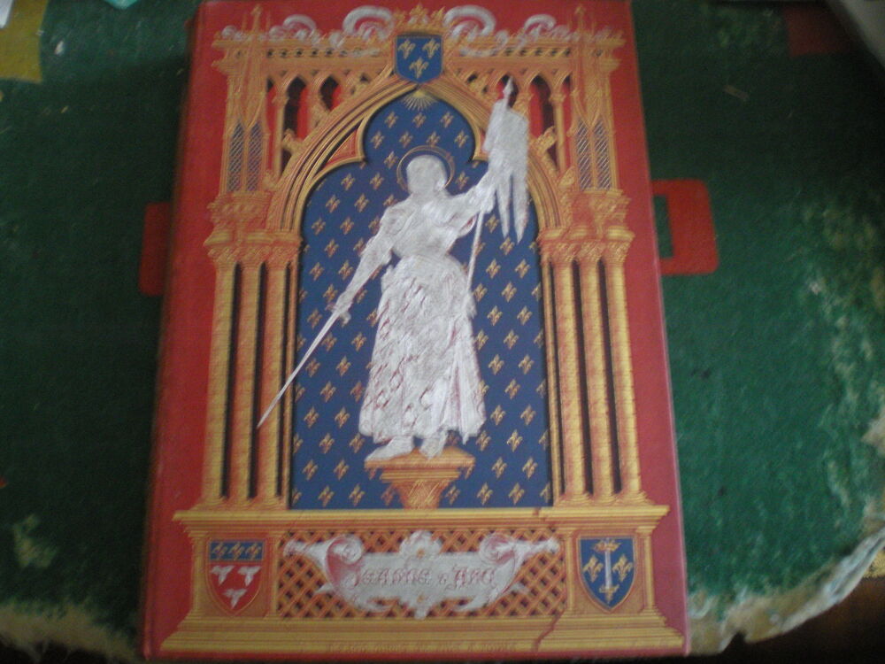 Livre sur la vie de Jeanne d'Arc. 