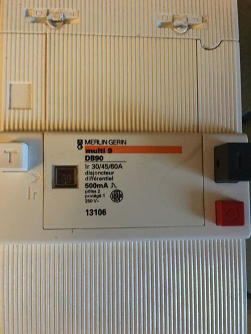 compteur +disjoncteur + platine pour pose Bricolage