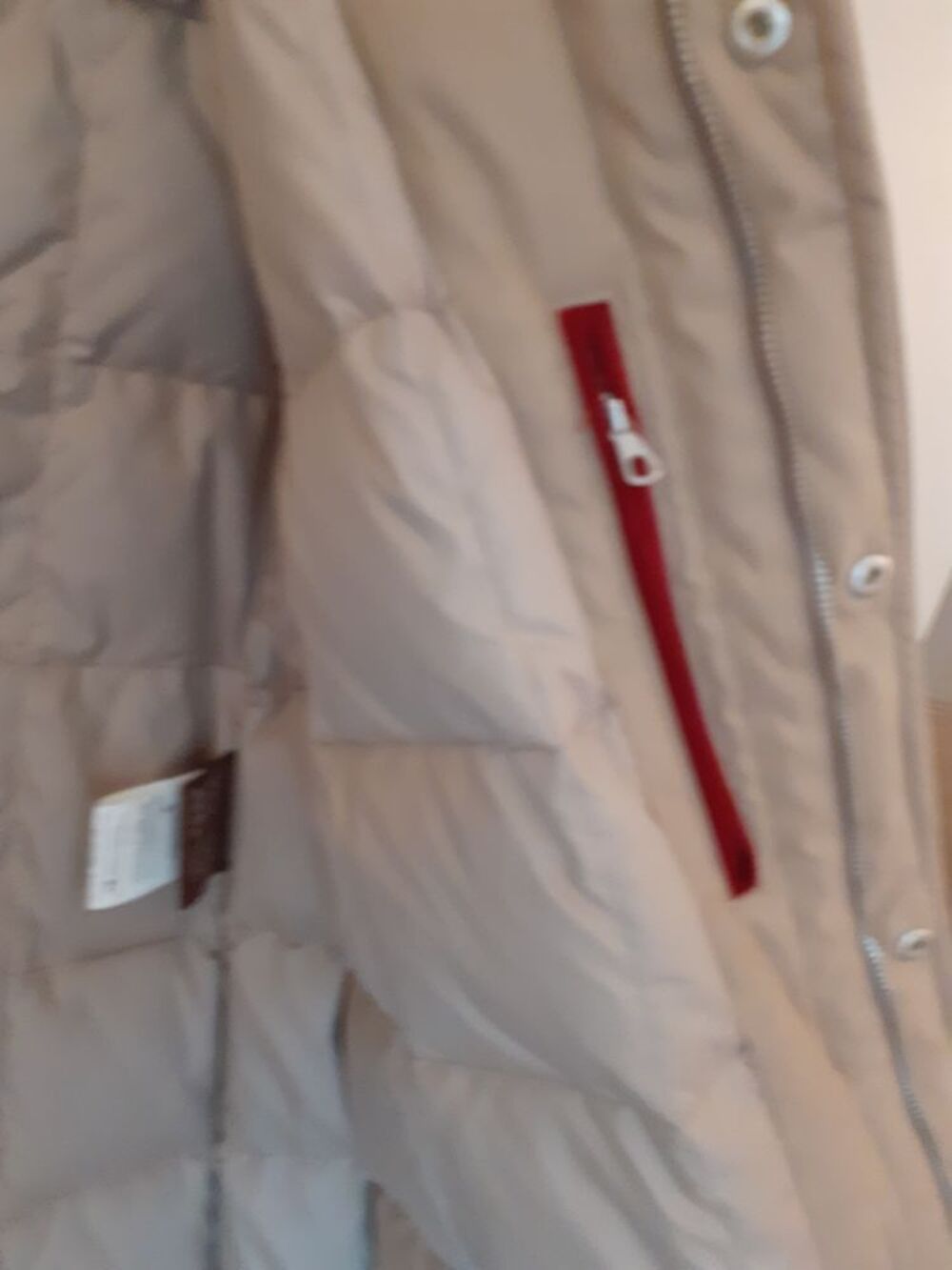 Manteau Moncler beige Vêtements