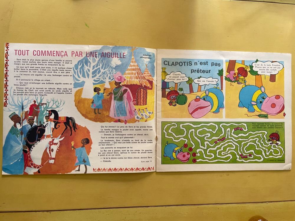 BD revue ancienne 1970 PEPIN LA BULLE en parfait &eacute;tat Livres et BD