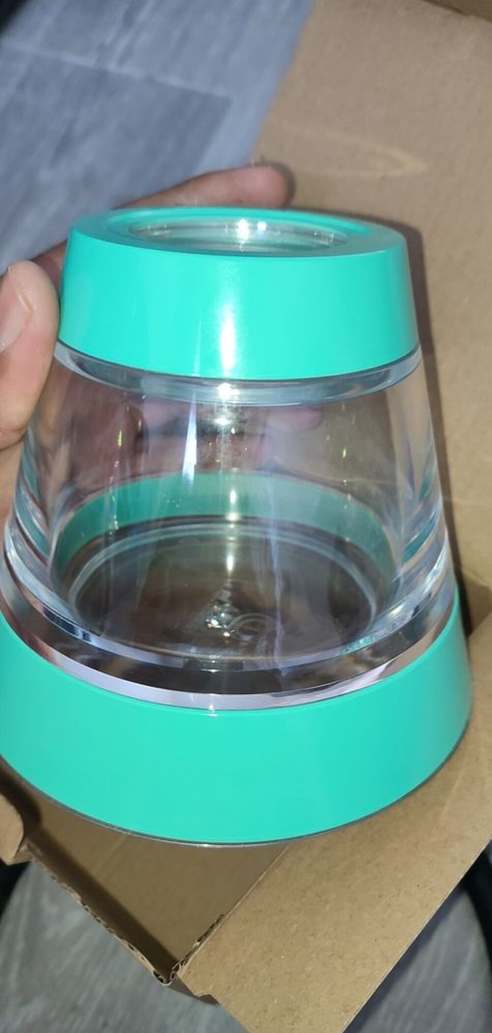 Chicha C&eacute;leste bleu turquoise 