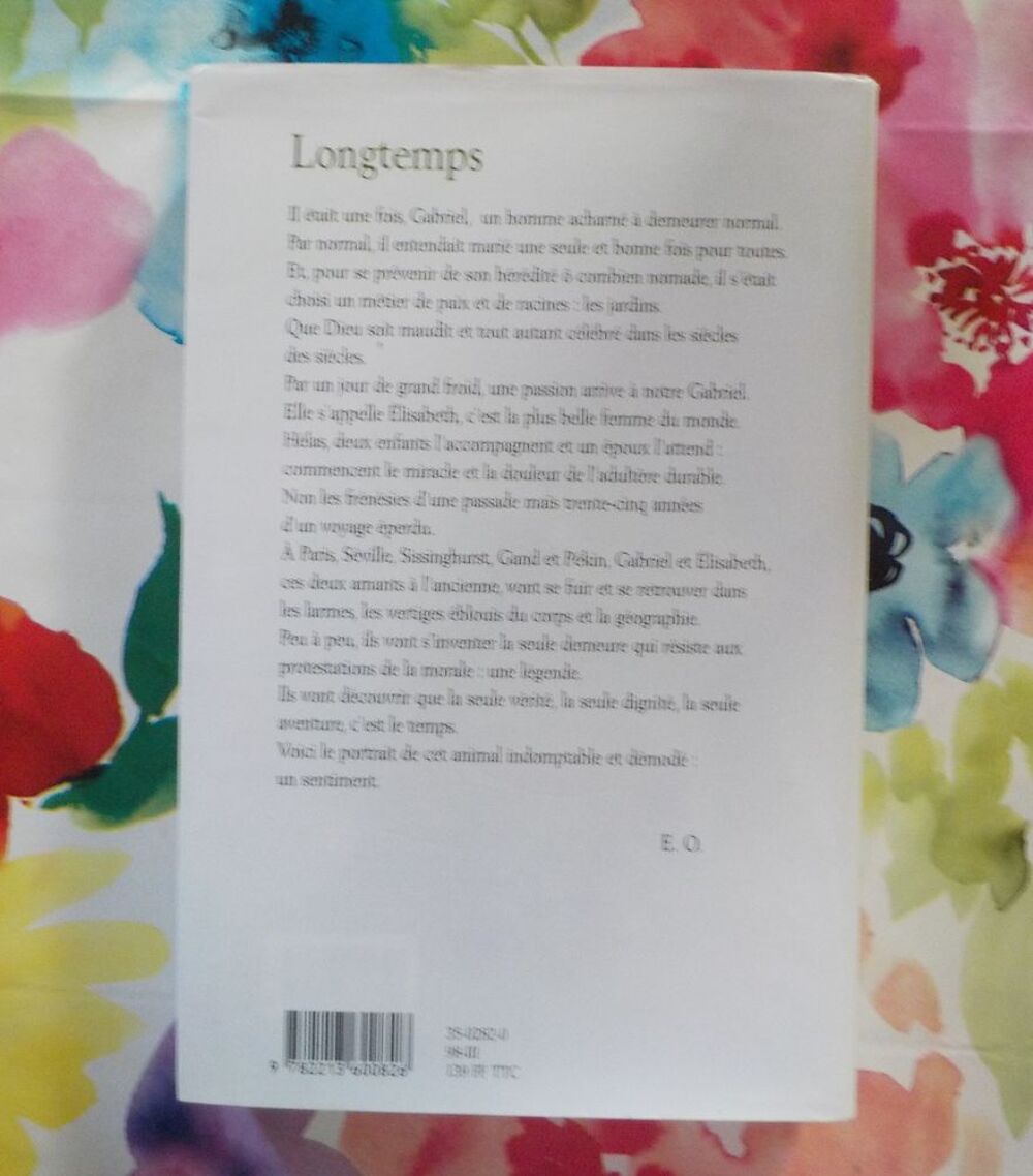 LONGTEMPS de Erik ORSENNA Ed. Fayard Livres et BD