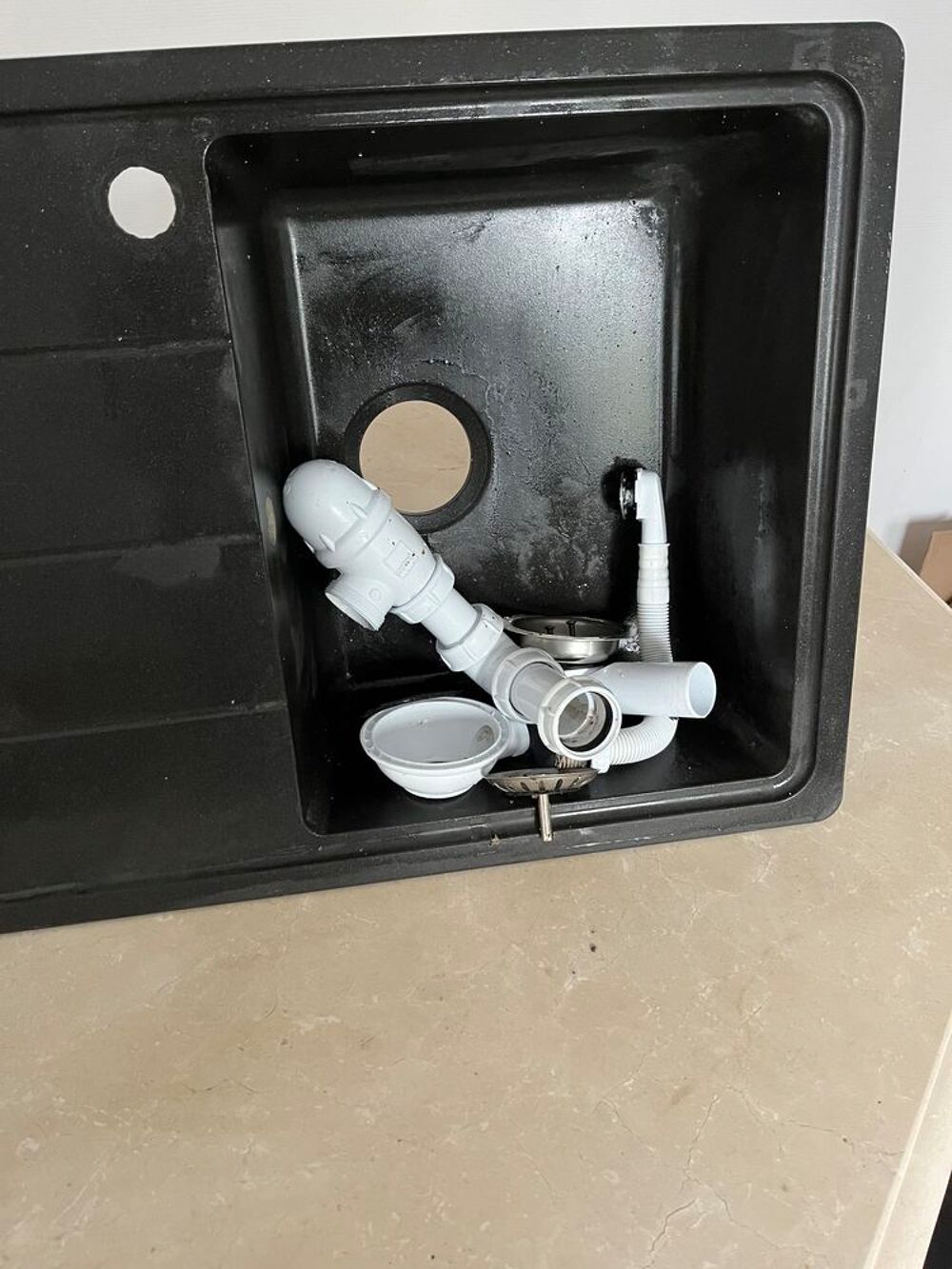 Evier Franke noir 1 bac Cuisine