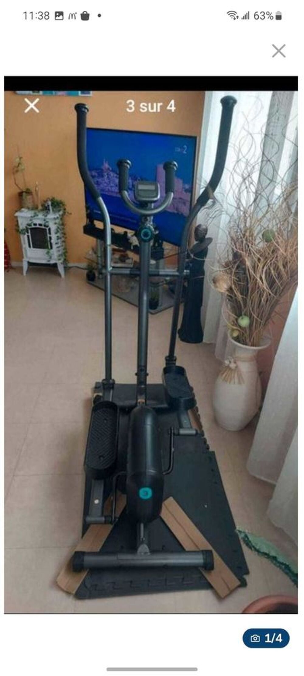 v&eacute;lo elliptique Sports