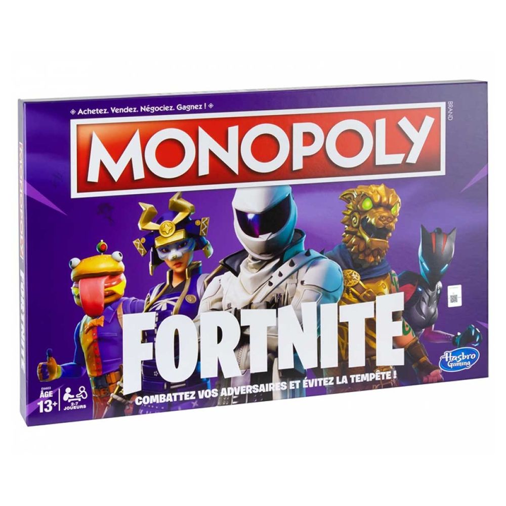 Monopoly Fortnite Jeu de Soci&eacute;t&eacute; Nouvelle Edition en Fran&ccedil;ai Jeux / jouets