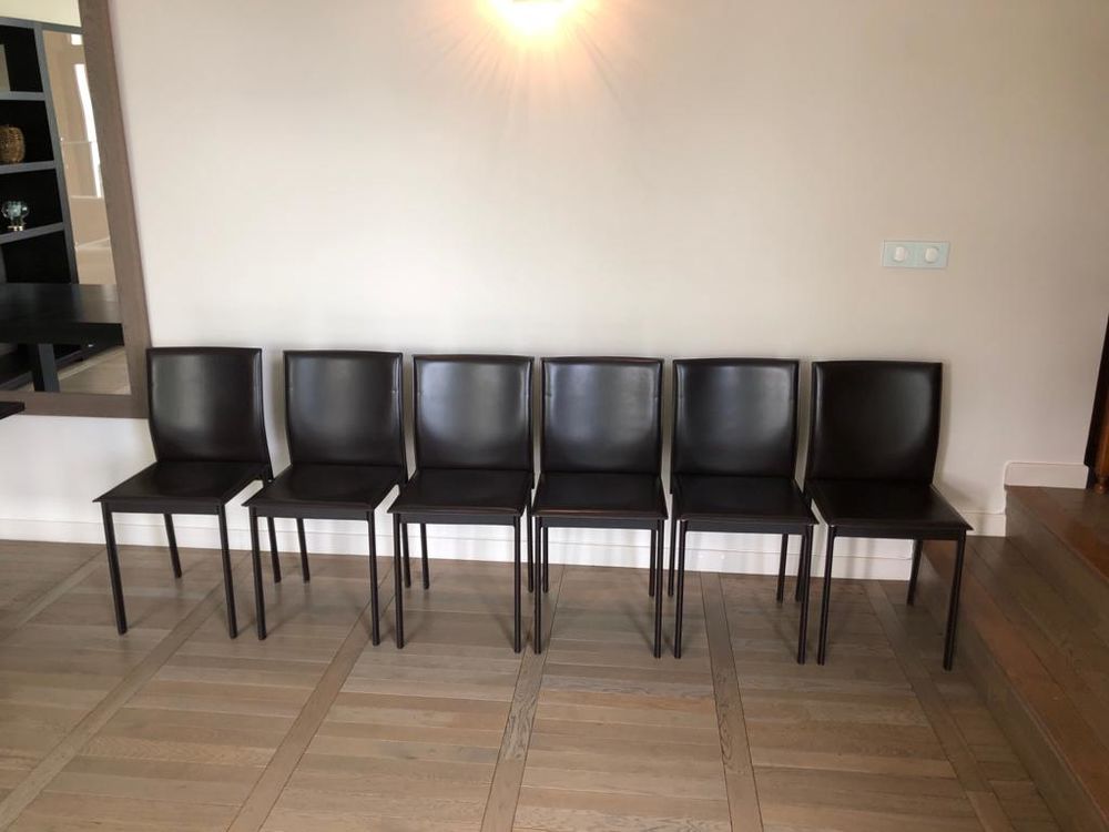 Chaises cuir SIVERA Meubles