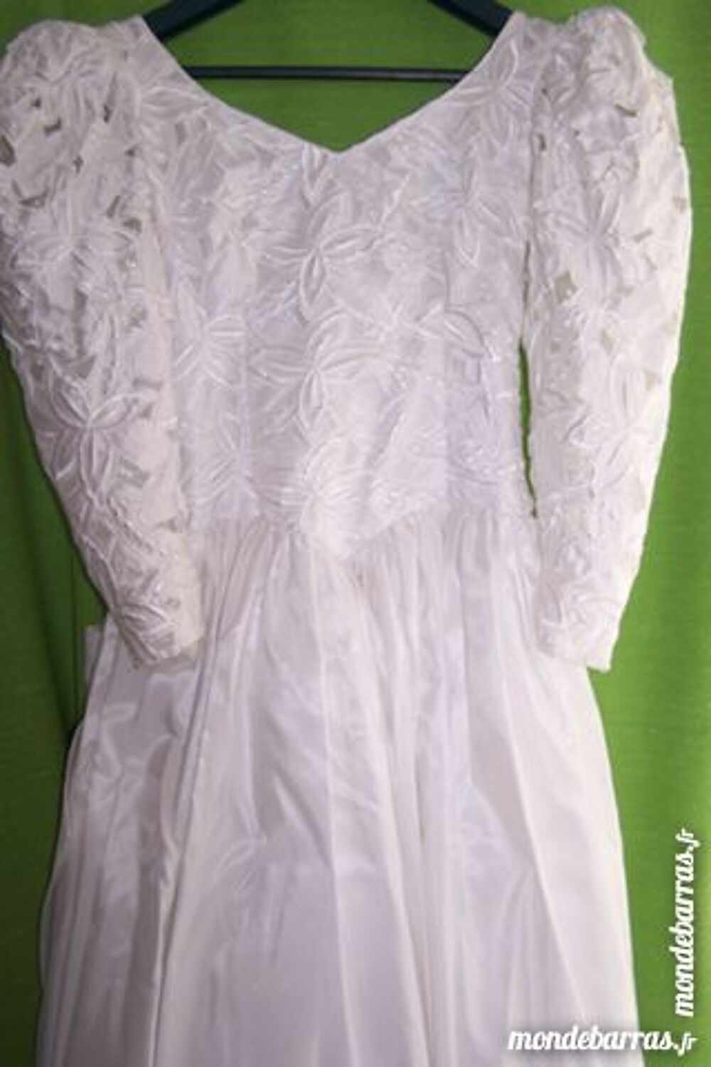 robe de mari&eacute;e taille 38/40 Vtements