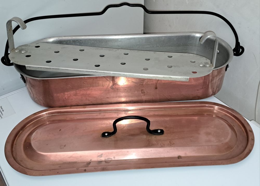 Poissonni&egrave;re en cuivre Electroménager
