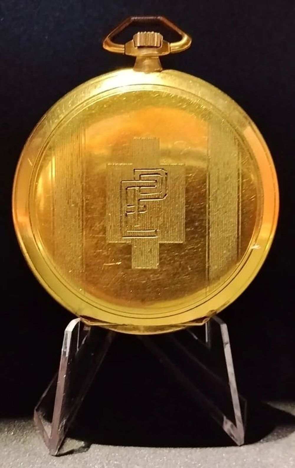 Montre Gousset LIP num&eacute;rot&eacute;e en plaqu&eacute; or galvanique Bijoux et montres