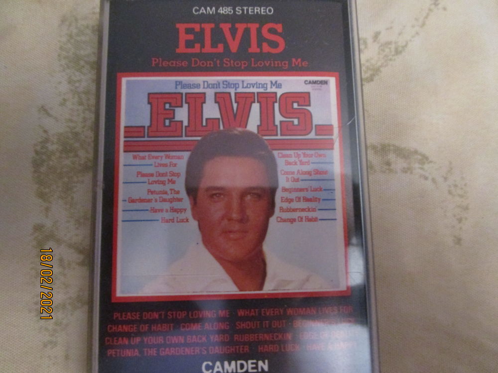 K7 audio originale ELVIS PRESLEY Audio et hifi