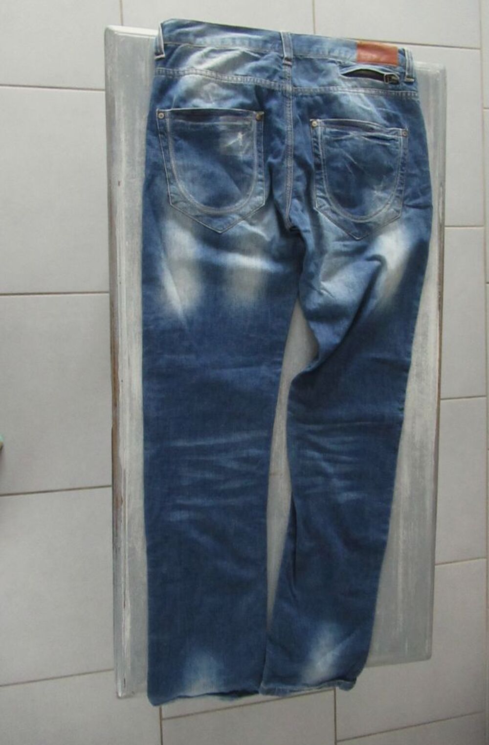 Jean Blue Jeans pantalon ZARA homme ZJ taille 40-US31 Vêtements