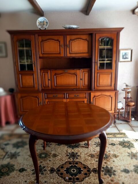 Living et table en merisier 200 Bondoufle (91)