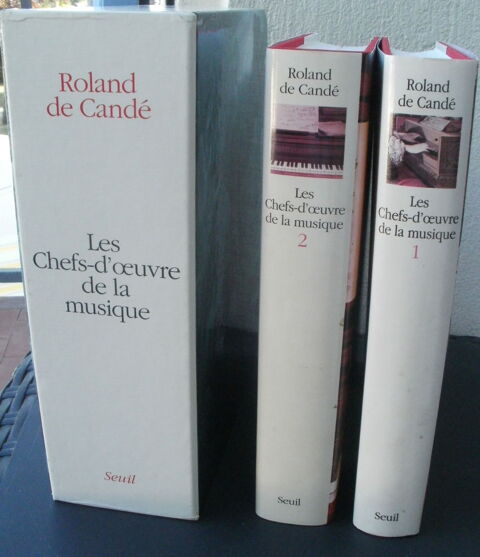 Roland de CANDE Les chefs d'oeuvre de la musique 2 tomes  42 Montauban (82)