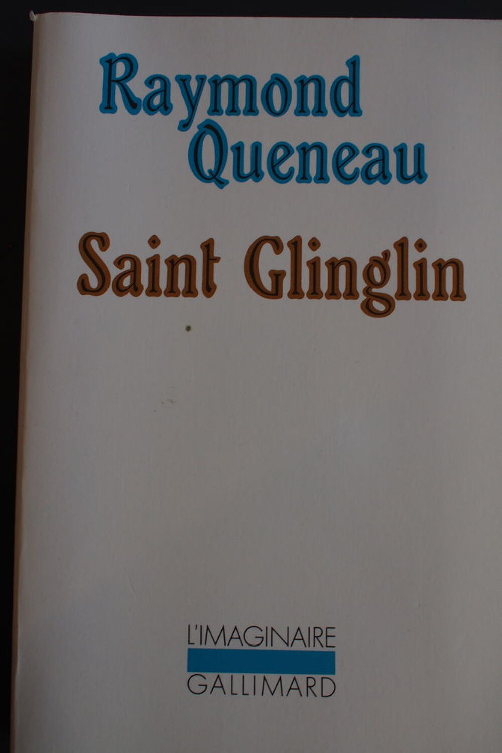 SAINT GLINGLIN Livres et BD