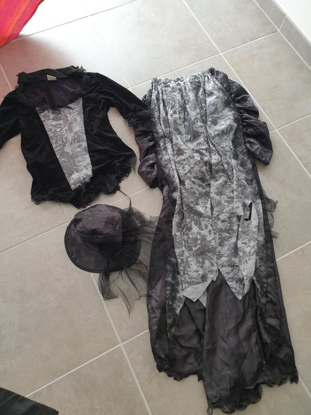  tenue Zombie Belle Epoque pour soir&eacute;e d&eacute;guisement ou Hallow Vtements