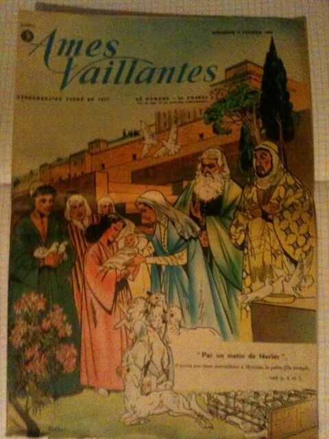  Revue Ames vaillantes. 1956 1957 1958 1959 120 Bosc-le-Hard (76)