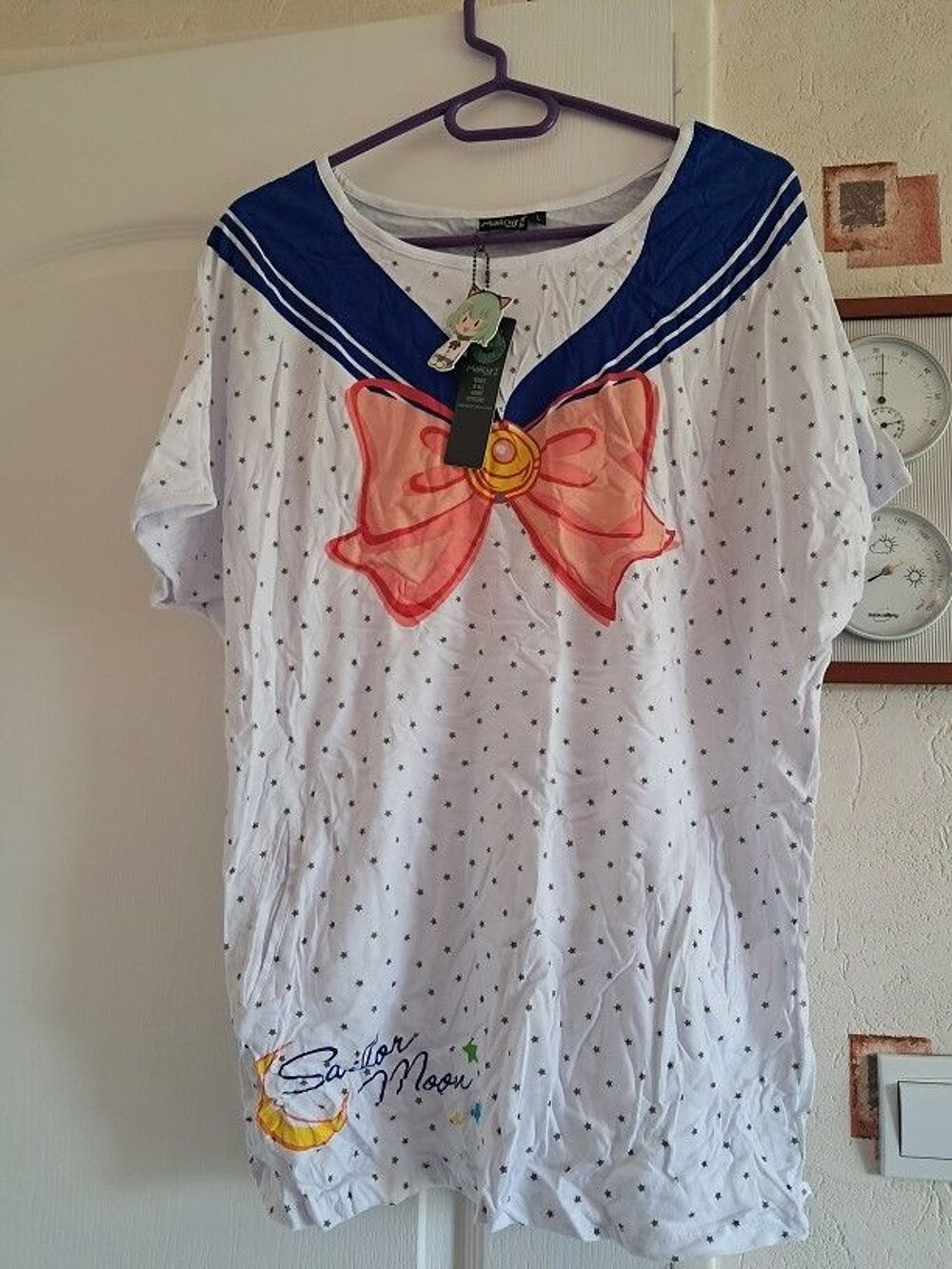 Tee-shirt Sailor Moon manga anime cosplay japon film s&eacute;rie T Vêtements