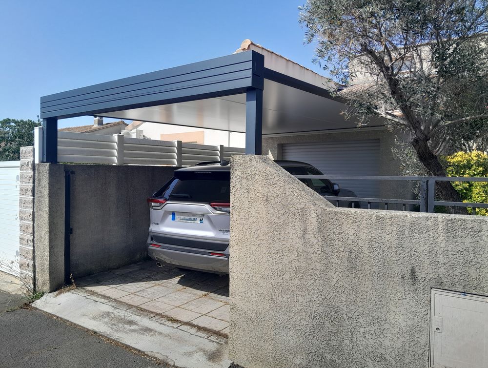 ABRI VOITURE / CARPORT / PERGOLA Bricolage