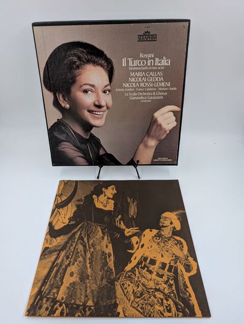 Coffret Vinyle 33 tours Rossini Il Turco in Italia Dramma.. 10 Vulbens (74)
