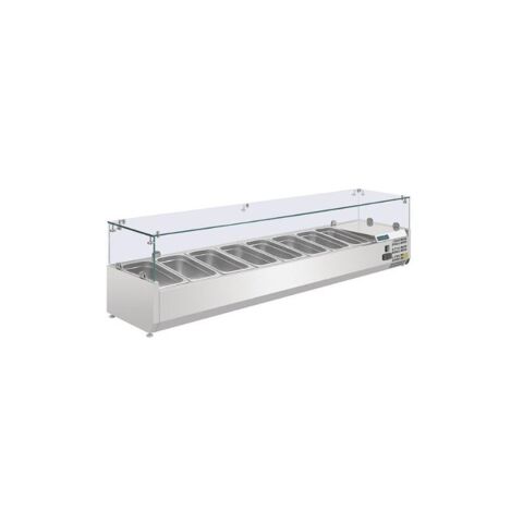 Vitrine réfrigérée à ingrédients 8x GN1/4, Polar 0 Belgique