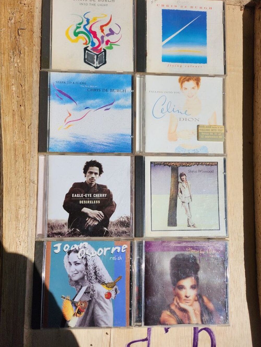 Lot de cd env 59 CD et vinyles